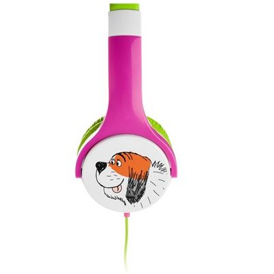 GoGEN MAXISLECHY stereo jack, zelená/růžová