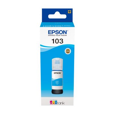 Epson EcoTank 103 Cyan, azurová