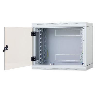 TRITON 19 rozvaděč RUA-AS6 9U/600 mm (sklo) šedý