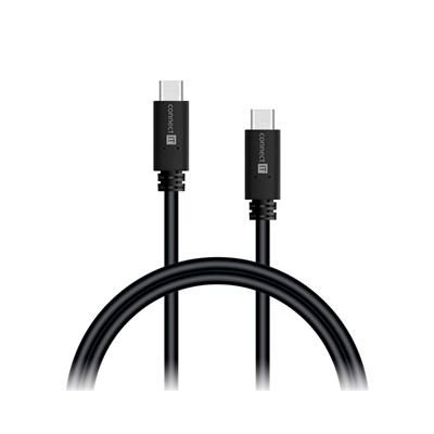 Connect IT Wirez USB-C (Type C) - USB-C (Type C) - USB, černý, 0,5 m