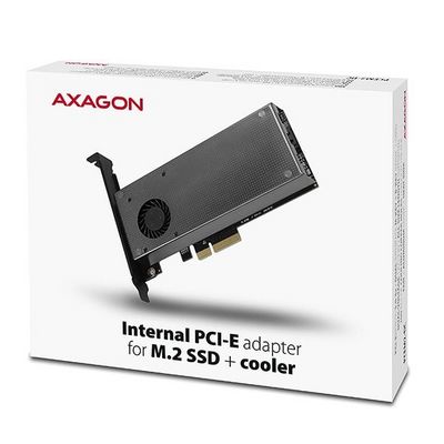 AXAGON PCEM2-DC PCIe NVMe+NGFF M.2 adaptér