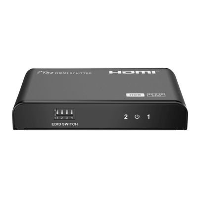 PremiumCord HDMI 2.0 splitter 1-2 porty, 4K x 2K/60Hz, FULL HD, 3D, černý