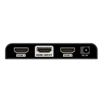 PremiumCord HDMI 2.0 splitter 1-2 porty, 4K x 2K/60Hz, FULL HD, 3D, černý