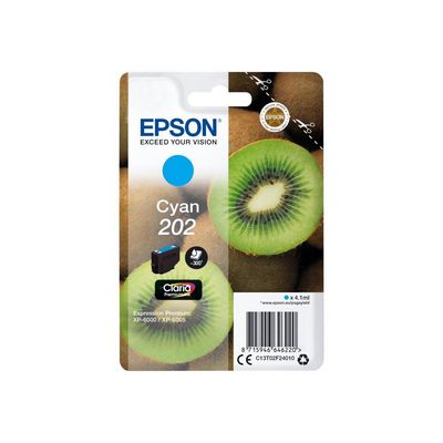 Epson 202 Cyan, azurová - originální