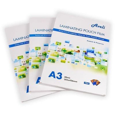 Aveli Laminovací folie 100ks A3, 160mic (2x80), lesklé