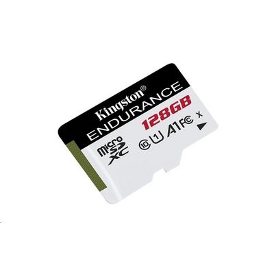 KINGSTON micro SDXC 128GB High Endurance Class 10 UHS-I U1 (čtení/zápis: 95/45MB/s)