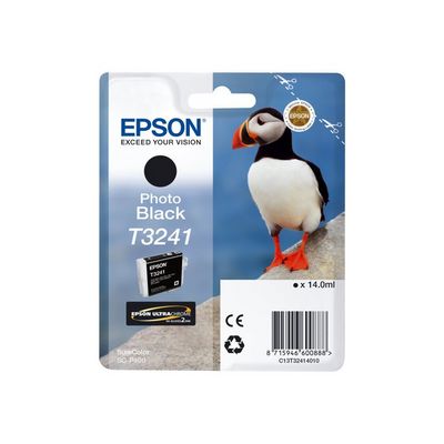 Epson inkoust T3241 Photo Black, foto černá - originální