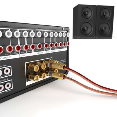 PremiumCord Kabely na propojení reprosoustav 99,9% měď 2x1,5mm2 10m