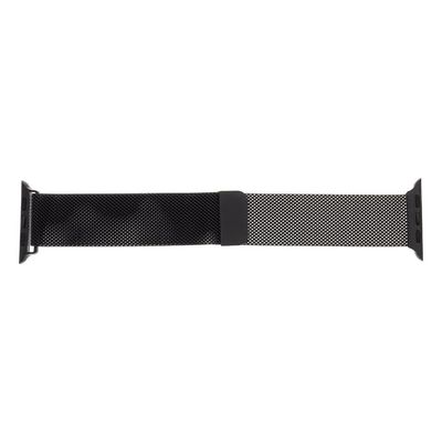 Tactical Loop magnetický kovový řemínek pro Apple Watch 4 44mm Black - černý