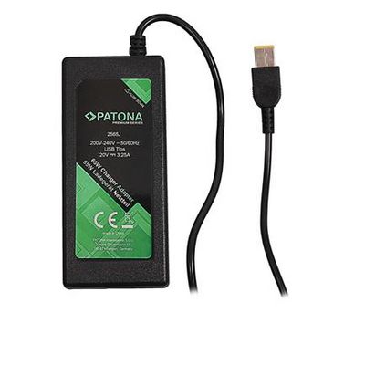 Patona PT2565 Premium, notebookový adaptér, Lenovo, Slim tip, 20V/3.25A, 65W