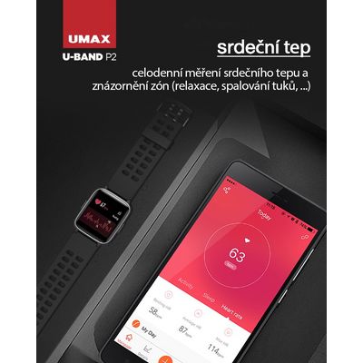UMAX U-Band P2 Black