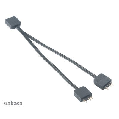 AKASA RGB LED kabel-splitter adresovatelný 12cm