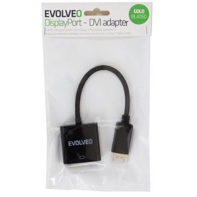 EVOLVEO DisplayPort - DVI adaptér