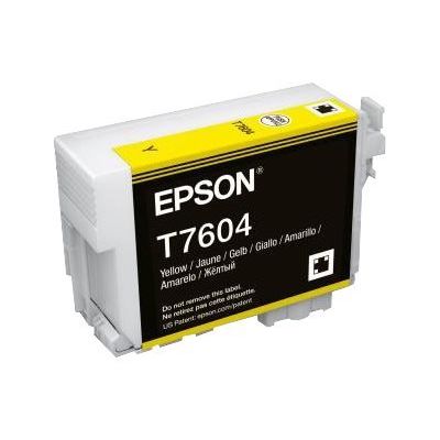 Epson T7604 Yellow, žlutá - originální