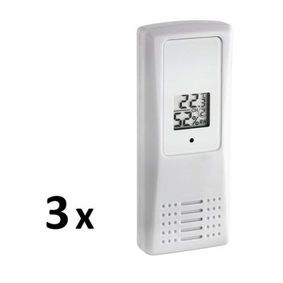 TFA teploměr a vlhkoměr s 3 bezdrátovými senzory 30.3054.10 KLIMA-MONITOR