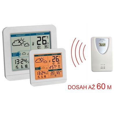 TFA bezdrátová meteostanice 35.1152.02 SKY - bílá