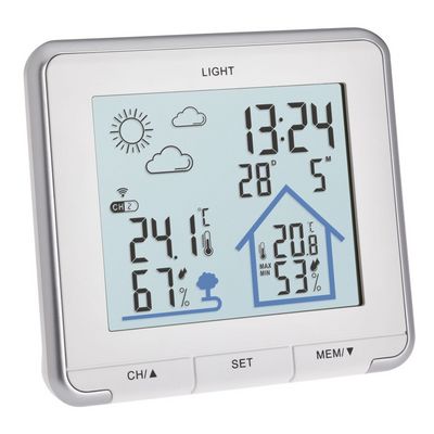 TFA domácí meteostanice s předpovědí počasí 35.1153.02 LIFE - bílá