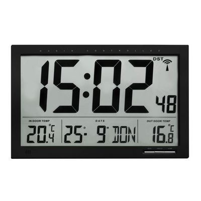 TFA nástěnné hodiny s vnitřní a vnější teplotou 60.4510.01