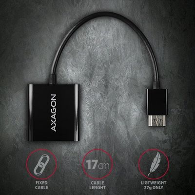 AXAGON RVH-VGN HDMI > VGA adaptér