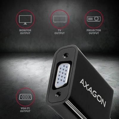 AXAGON RVH-VGN HDMI > VGA adaptér