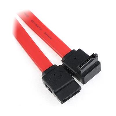 Kabel SATA datový 0.5m zahnutý 90stupňů