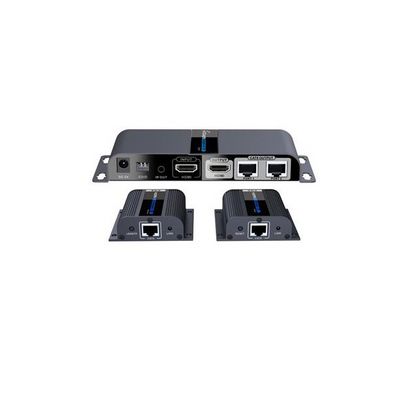 PremiumCord HDMI 1-2 splitter+extender po CAT6/6a/7, FULL HD, 3D