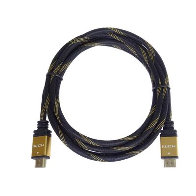 PremiumCord 4K HDMI 2.0b High Speed + Ethernet kabel, zlacené HQ konektory, nylonové provedení, 5m