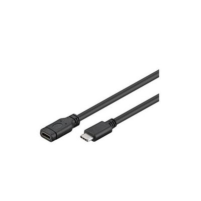 USB- C prodlužovací kabel (USB 3.1 generation 1), C/M - C/F, 2m