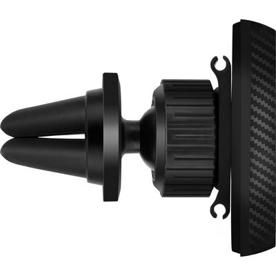 Connect IT InCarz 4Strong360 CARBON univerzální magnetický držák do auta, 4 magnety, červený