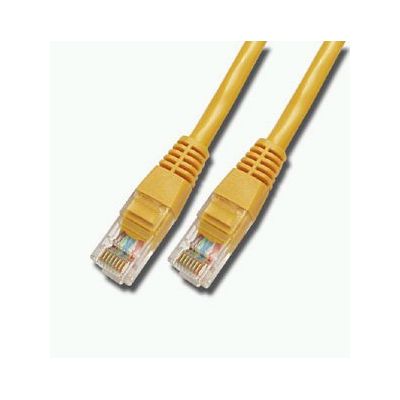 PATCH KABEL 0,5M UTP žlutý