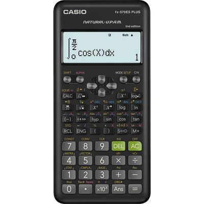 Casio FX 570 ES Plus 2E Školní vědecká kalkulačka