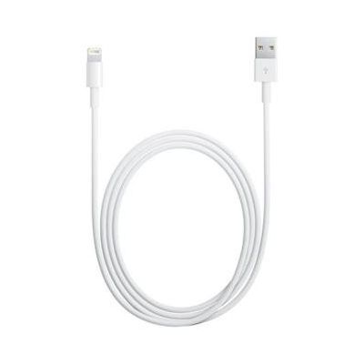 MD819 iPhone 5 Lightning Datový Kabel 2m White (Round Pack)