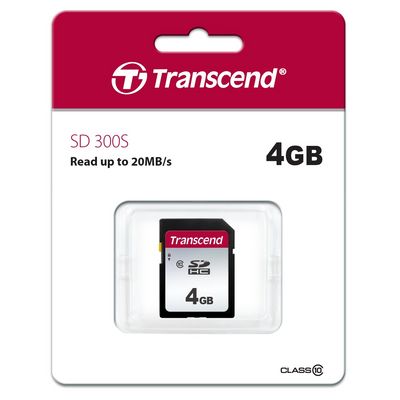 Transcend SDHC 300S 4GB