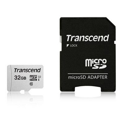 Transcend microSDHC 300S 32GB UHS-I + adaptér