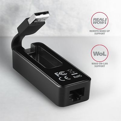 AXAGON ADE-XR externí USB 2.0 Ethernet Adapter