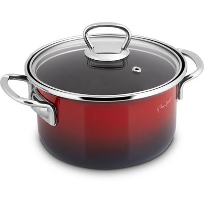 Lamart LT1180 Smaltovaný kastrol EMAIL, 1,8 l