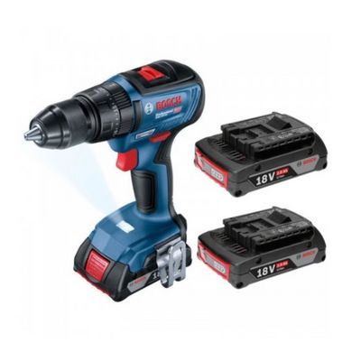 Bosch GSB 18V-50 Professional, 2x aku (2Ah), L-case (0.601.9H5.100)