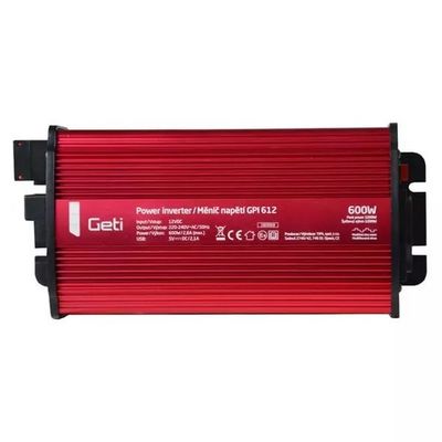 Geti měnič napětí GPI 612 12V/230V 600W USB
