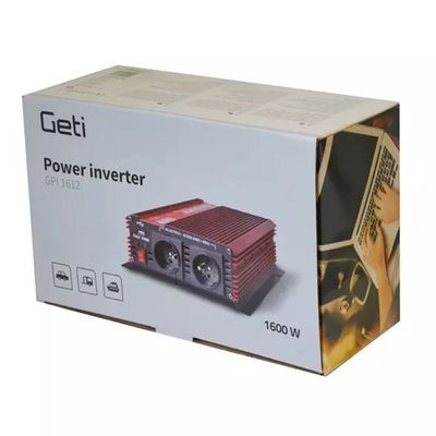 Geti měnič napětí 12V/230V 1600W GPI 1612 USB