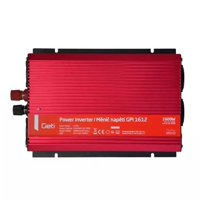 Geti měnič napětí 12V/230V 1600W GPI 1612 USB