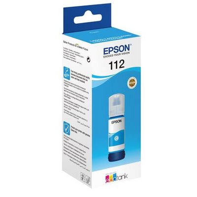 Epson EcoTank 112 Cyan, azurová