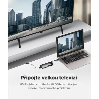 UMAX U-Connect USB-C Multiport H7
