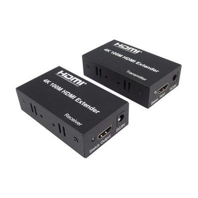 PremiumCord 4K HDMI extender na 100m přes jeden kabel Cat5e/Cat6