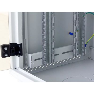 TRITON 19 jednodílný rozvaděč 12U/500mm, odnímatelné boční kryty