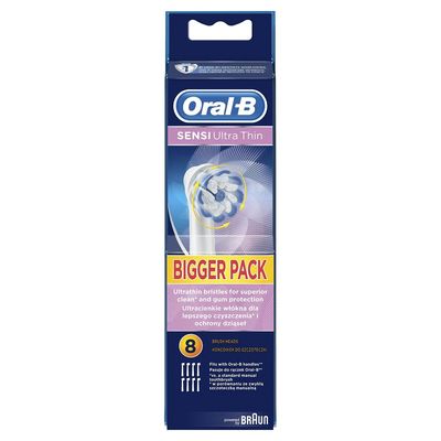 Oral-B EB 60-8 Sensi UltraThin Náhradní hlavice, 8 ks