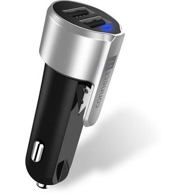 Connect IT Emergency Car Charger záchranářská nabíječka do auta, stříbrná