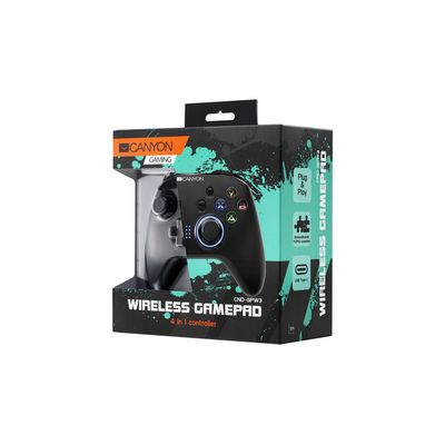 CANYON bezdrátový gamepad 4v1 CND-GPW3