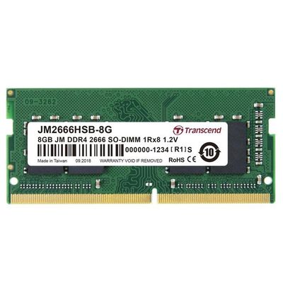 Transcend JetRam 8GB DDR4 SO-DIMM 2666MHz CL19