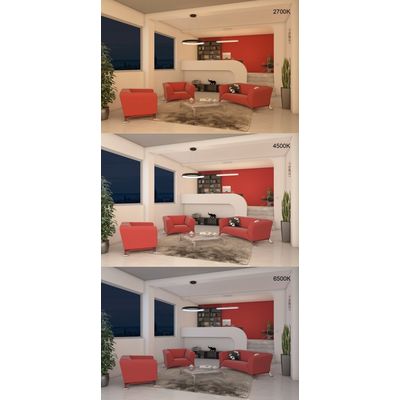 Immax NEO LIMITADO Smart závěsné svítidlo 60cm 39W bílé Zigbee 3.0