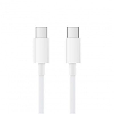 Xiaomi Original USB-C/USB-C Datový Kabel 5A 1,5m White
